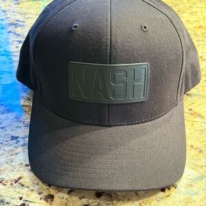 THE NASH COLLECTION Black on Black Nashville Baseball Cap